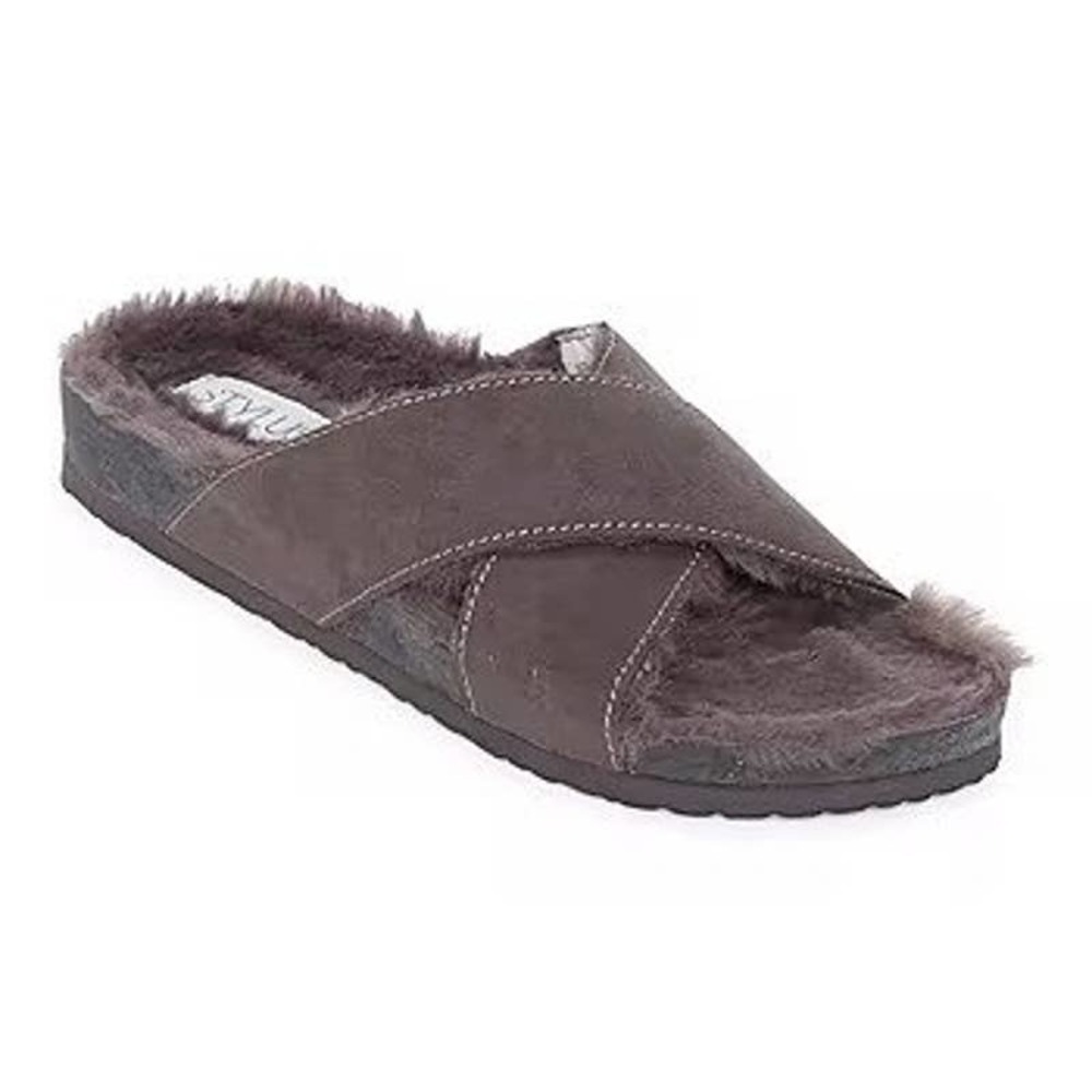 Stylus Fest Dark Grey Sandals Size 10 NIB